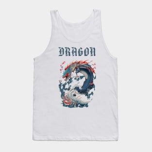 Dragon flies on fire Tank Top